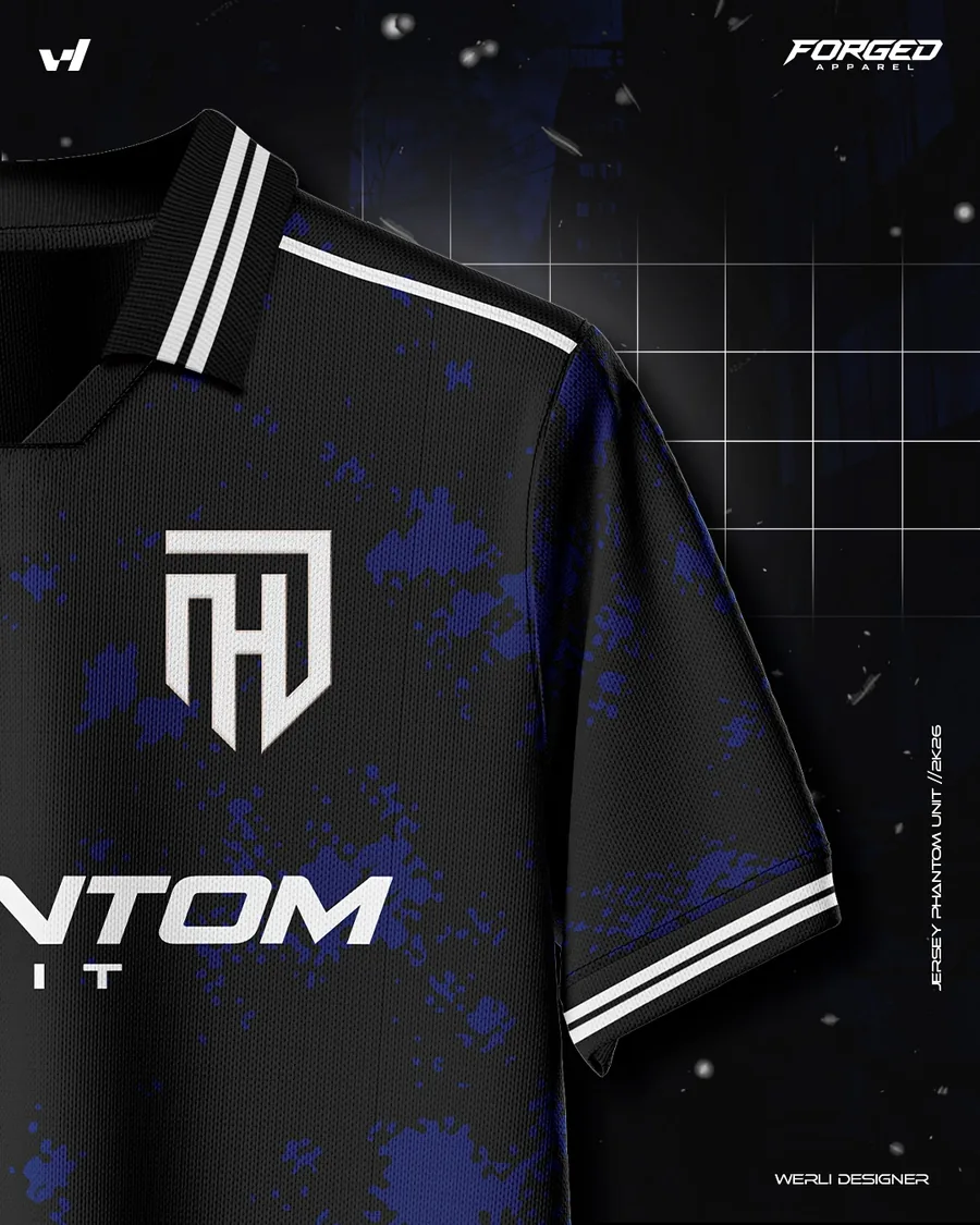Détail du maillot PHANTOM UNIT 1